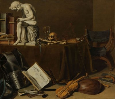 Vanitas Still Life with the Spinario, 1628 by Pieter Claesz